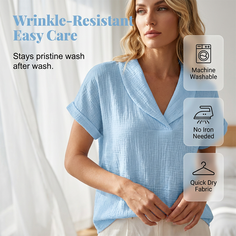 Women's Loose Fit Summer Knit Tee