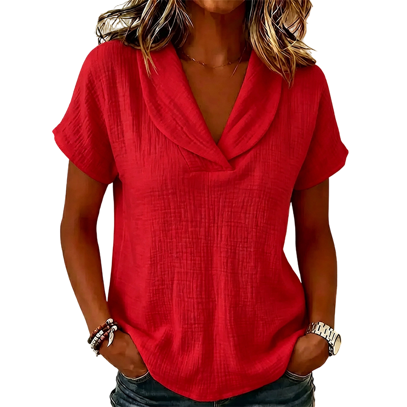 Women's Loose Fit Summer Knit Tee