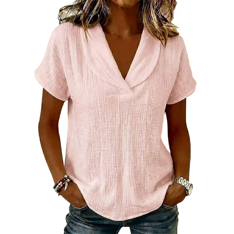 Women's Loose Fit Summer Knit Tee