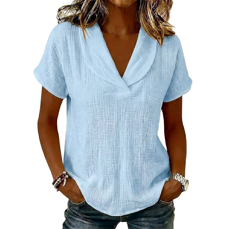 Women's Loose Fit Summer Knit Tee